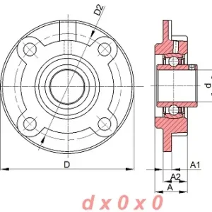 Zespół z oprawą żeliwną UCFC205 SNR Zamów teraz
